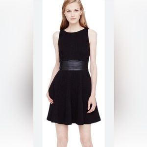 Club Monaco Black Quilted Tabitha Dress